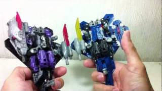 Transformers DOTM Skywarp amp Thundercracker [upl. by Johnnie]