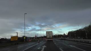 Driving On Whittington Road Crookbarrow Way amp Broomhall Way Worcester England [upl. by Godric340]