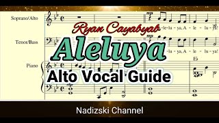 ALELUYASATB Alto Vocal Guide Ryan Cayabyab [upl. by Kunkle173]