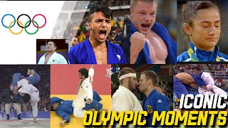 Iconic Olympic Judo Moments  1964  2016 [upl. by Laenahtan]