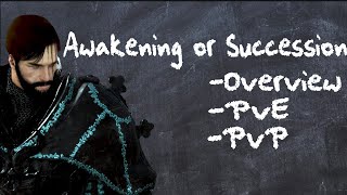 Warrior Awakening Or Succession PvP PvE What To Pick [upl. by Batha]