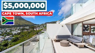 Touring 5000000 Luxurious Family Home In Cape Town Elite Neighborhoods [upl. by Engis]