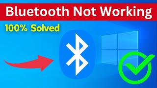 How To Fix Bluetooth Device Not Working On Windows 10  Bluetooth Not Showing Up Problem Easy Way [upl. by Rehposirhc720]