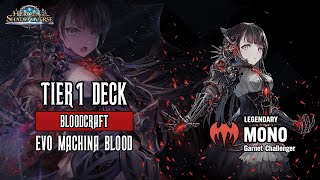 Shadowverse  Mono Evo Blood  The Tier 1 Deck  Easy Turn 6 Lethal  Heroes of Shadowverse [upl. by Joleen]