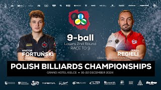 Polish Billiards Championships  Kielce 2024 FINAL TV  WIKTOR FORTUŃSKI  JERZY REGIELI [upl. by Arnaldo]