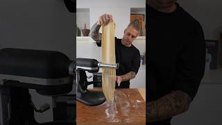 Homemade spaghetti pasta with KitchenaidAustralia madeformakers shorts kitchenaidcollab [upl. by Ydospahr]