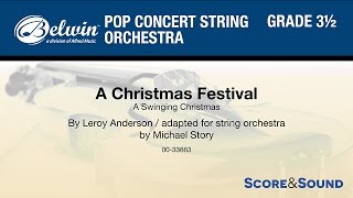 A Christmas Festival adapt Michael Story  Score amp Sound [upl. by Rafaelof840]