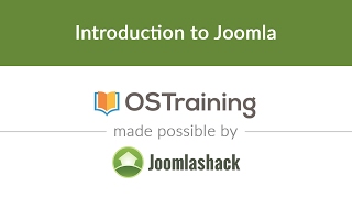 Joomla Beginner Class Lesson 1 Introduction to Joomla [upl. by Onitsuaf171]