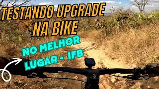 Dia de testar os upgrades na bike [upl. by Strander866]