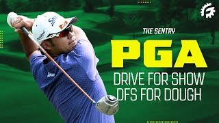 DRAFTKINGS PGA DFS FIRST LOOK THIS WEEK The Sentry [upl. by Presley]