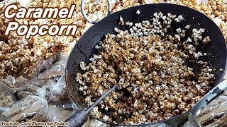 Popcorn  Caremel Popcons  Honey Popcorns at street food Karachi [upl. by Eirtemed133]