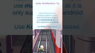 Kotlin MultiPlatform Tip kotlin kotlinmultiplatform mobileappdevelopment coding tips [upl. by Forkey]