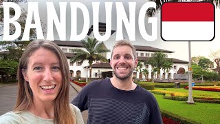 First Impressions of BANDUNG 🇮🇩 INDONESIA Travel VlogCihampelas Citywalk Braga Street Gedung Sate [upl. by Gerty]