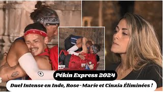 Pékin Express 2024  Duel Intense en Inde RoseMarie et Cinzia Éliminées [upl. by Kaylil]