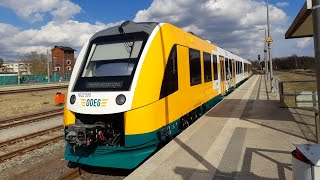 Mitfahrt in der kompletten RB51 von Brandenburg Hbf bis Rathenow in der BR 1622 0054 [upl. by Mcfadden896]