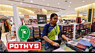 Pothys Buy 1Get 1 New Arrival 9 Model latest saree collections [upl. by Ahrendt]