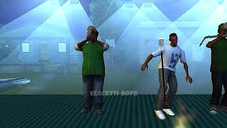 GTA SA Singer Rapper CJ  Eazy  E In GTA San Andreas [upl. by Henryson152]