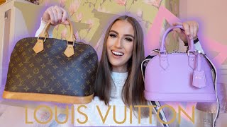 MY LOUIS VUITTON ALMA COLLECTION💗 [upl. by Malan]