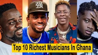 Top 10 Richest Musicians In Ghana  Forbes 2023 Latest Ranging [upl. by Kinelski]