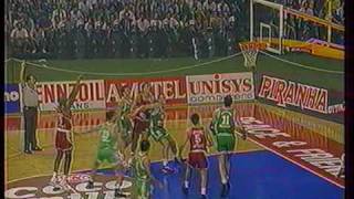 Olympiakos vs PAO 7876 Greek League 1993 [upl. by Court888]