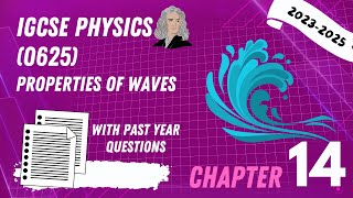 IGCSE Physics 20232025  PYQ  C1425 Properties of Waves [upl. by Solley]