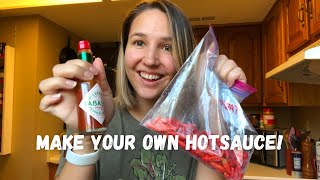 How to make HOMEMADE TABASCO SAUCE from homegrown peppers  Auxhart Gardening [upl. by Perdita169]