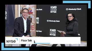 NYSE Floor Talk with KimberlyClark Chairman amp CEO Michael Hsu and Judy Shaw [upl. by Ardine]