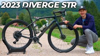 NEW Specialized Diverge STR First Impressions Twin Future Shock Gravel Bike [upl. by Vinny]