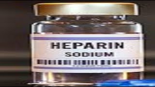 هيبارين مضاد للسيوله وتجلط الدم Heparin [upl. by Madra]