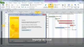 Importar y exportar tareas de proyectos entre Excel y Microsoft Project [upl. by Katzman]