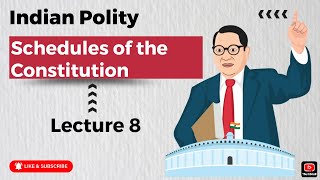 Schedules of the Constitution  Lec 8  Indian Polity  Tamil [upl. by Einahpet]