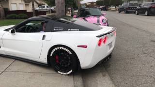 Corvette c6 ls3 w BORLA exhaust [upl. by Bezanson758]