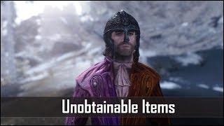 Skyrim 5 Unobtainable Items that youre Not Allowed to Use  The Elder Scrolls 5 Skyrim Secrets [upl. by Laamak315]