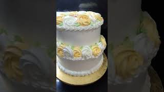 5 kg pineapple Flavour 2 Tier Cake [upl. by Nazario12]