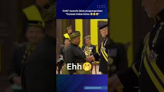 YDP Agong Bergurau Tapi Muka Serius 🤭 [upl. by Queridas]