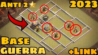 Nueva Distribución TH11 para Guerra 2023  Nueva Base Ayuntamiento 11  Link  Clash of Clans [upl. by Drawyeh550]