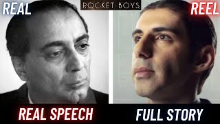 Dr Homi J Bhabha  Rocket Boys  Real Speech amp Full Story  Biography  Failure Denied [upl. by Ahsinrac341]