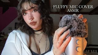 Fluffy Mic Cover Scratching ASMR  Mic Tapping Whispering Rambling [upl. by Kato]