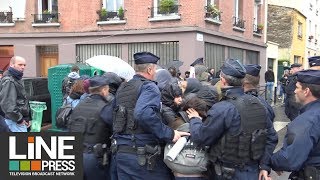 Les étudiants bloquent les partiels de Paris 8  SaintOuen 93  France 14 mai 2018 [upl. by Mandi629]