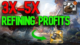 TRIPLE Your Refining Profits with Daily Production Bonus  Albion Online [upl. by Ellimahs424]