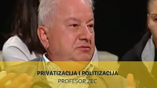 Privatizacija i politizacija  profesor Zec [upl. by Imeka751]