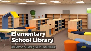 Elementary School Library  DemcoDesignOfTheWeek [upl. by Oironoh885]