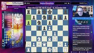 GOAT Simulator Chess Informant 160 15994 AnandSo Amsterdam 2023 [upl. by Ahsiatal]