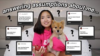 ANSWERING ASSUMPTIONS ABOUT ME  Nicole Laeno [upl. by Newton]