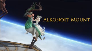 FFXIV Alkonost Mount [upl. by Hayarahs118]