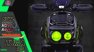 2023 New Yamaha Fuel Effecient Scooter Adventure  Yamaha ZUMA 125 Walkaround [upl. by Latsyk528]