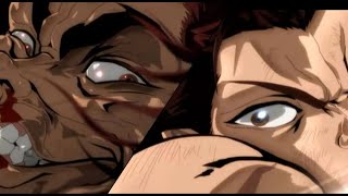 範馬刃牙 BAKI Hanma VS YUJIRO Hanma 4k  Father and Son Full fight English dub  Baki Hanma season 2 [upl. by Richel]