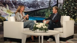 Ellen Was Gisele Bündchens Good Luck Charm for Meeting Tom Brady [upl. by Armstrong148]