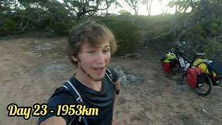 Cycling Across Aus  Part Two The Nullarbor [upl. by Naillig]