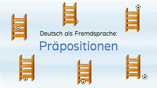 Deutsch lernen Präpositionen Deutsch als Fremdsprache Grundschule [upl. by Virgin]